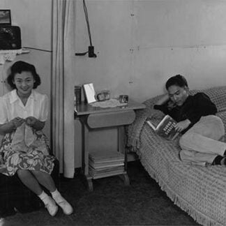 Mr. and Mrs. Dennis Shimizu by Ansel Adams