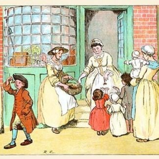 Mrs. Blaize always have gifts to the Children in the neighborhood by Randolph Caldecott