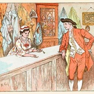 Mrs. Blaize always lent to the Poor from her pawn shop by Randolph Caldecott