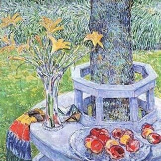 Mrs. Hassam's Garden by Frederick Childe Hassam