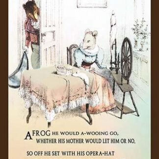 Mrs. Mouse Spinning Wool