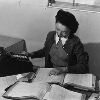 Mrs. Teruko Kiyomura by Ansel Adams