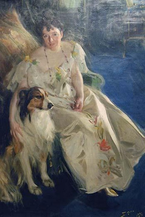 Mrs. Walter Rathbone Bacon (Virginia Purdy) by Anders Leonard Zorn