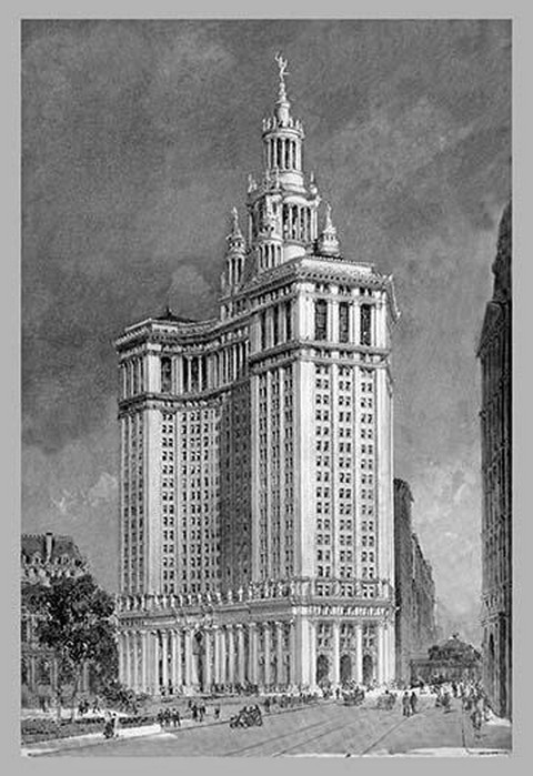 Municipal Building by Moses King