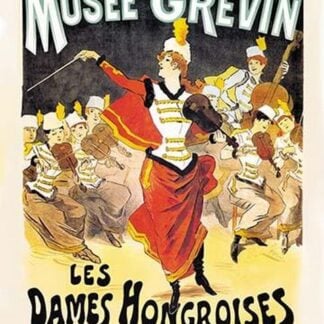 Musee Grevin: Les Dames Hongroises by Jules Cheret