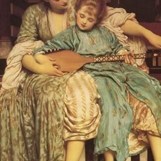 Music Lesson by Frederick Leighton
