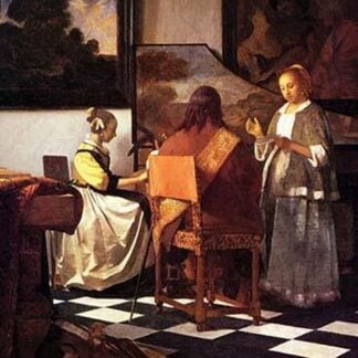 Musical Trio by Johannes Vermeer