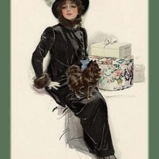 My Lady Waits by Harrison Fisher