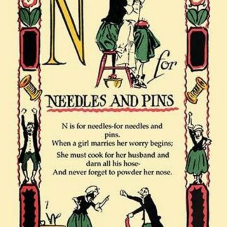 N for Needles and Pins by Tony Sarg