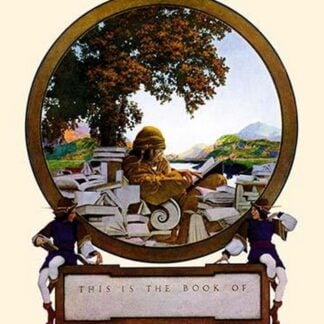 Nameplate by Maxfield Parrish