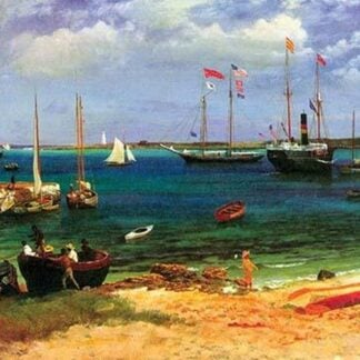 Nassau Port by Albert Bierstadt