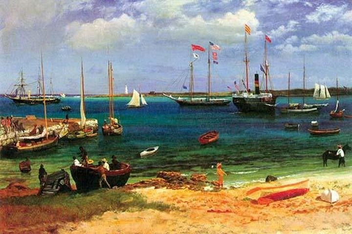 Nassau Port by Albert Bierstadt