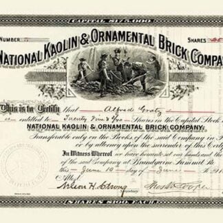 National Kaolin & Ornamental Brick Company