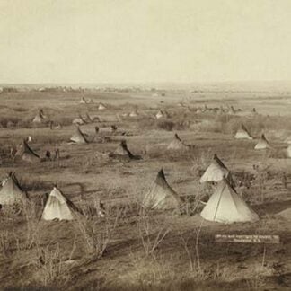 Native American Encampment - Lakota Indians by John C.H. Grabill #4
