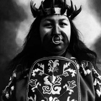 Native Woman in Full Potlach Costume