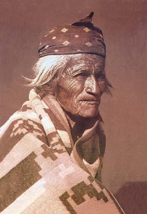 Navajo Patriarch by Carl and Grace Moon