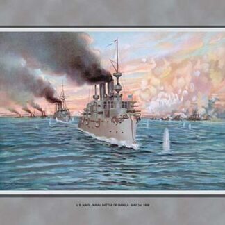 Navy Battle of Manila by Werner