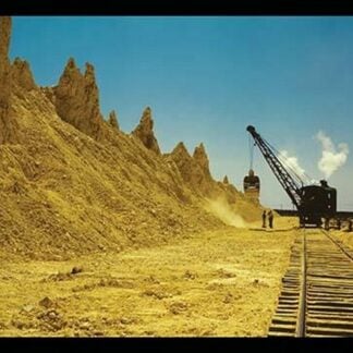 Nearly Exhausted Sulphur Vat by John Vachon