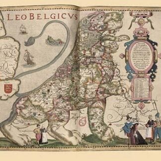 Netherlandic Lion by Pieter van den Keere