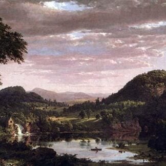 New England Landscape by Frederic Edwin Church
