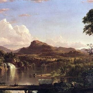 New England scene by Frederic Edwin Church