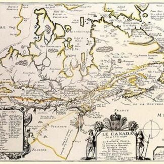 New France or Canada by Champlain by Samuel De Champlain