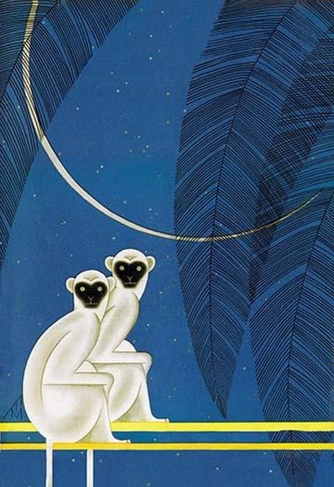 New Moon by Frank McIntosh