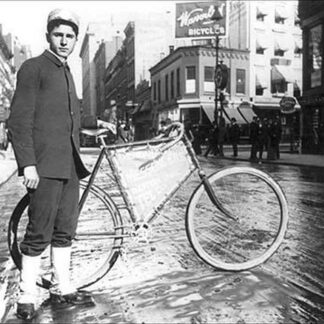 New York City Bike Messenger by Elizabeth Alice Austen