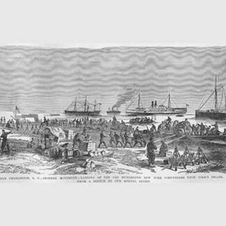 New York Volunteers Land on Cole's Island by Frank Leslie