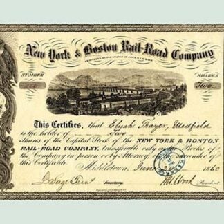 New York and Boston Rail-Road Company