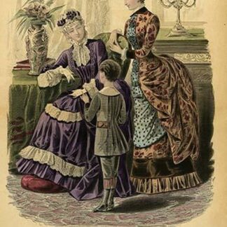 Newest French Fashions - 1884 by Warren #4