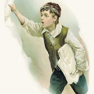 Newspaper Boy by Free Library of Philadelphia