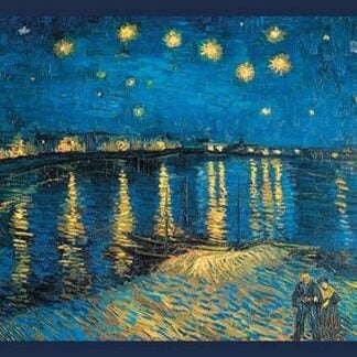 Night at the Rhone by Vincent van Gogh