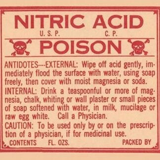 Nitric Acid - Poison