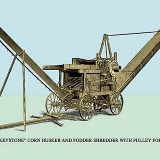 No. 1 'Keystone' Corn Husker and Fodder Shredder with Pulley for Engine