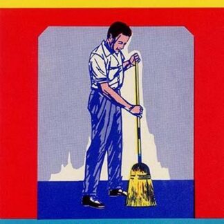 No. 9 Corn & Rattan Broom Label