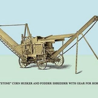 No.2 'Keystone' Corn Husker and Fodder Shredder with Gear for Horse Power