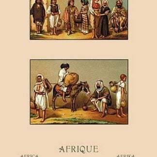 North African Families by Auguste Racinet