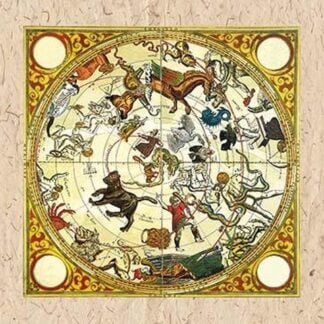 North Celestial Planisphere by Augustin Rythen