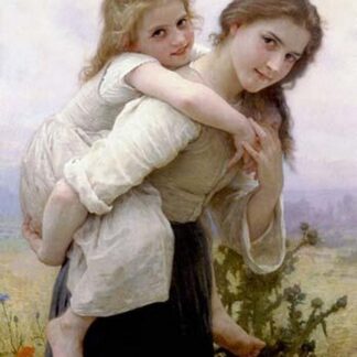 Not Too Much To Carry by William Bouguereau