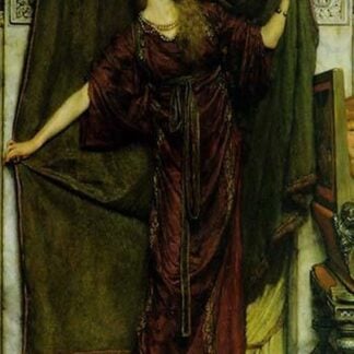 Not at Home by Sir Lawrence Alma-Tadema