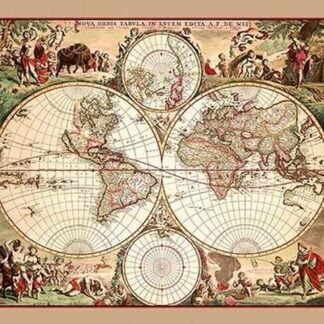 Nova Orbis Tabula by Frederick DeWit