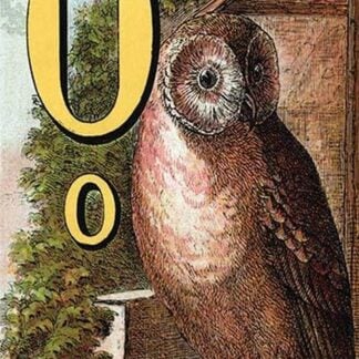O for the Owl that sees in the Dark by Edmund Evans