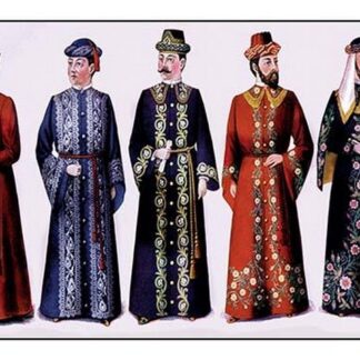 Odd Fellows: Men in Ornate Robes Costumes and Regalia