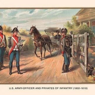 Officer and Privates of Infantry 1802-1810 by Arthur L. Wagner