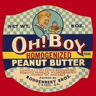 Oh! Boy Homogenized Peanut Butter