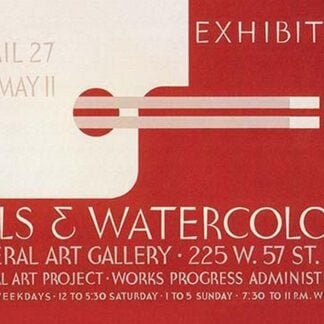 Oils and Watercolors Exhibition: Federal Art Gallery by WPA