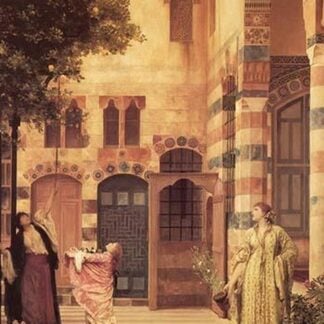 Old Damascus; The Jew's Quarter by Frederick Leighton