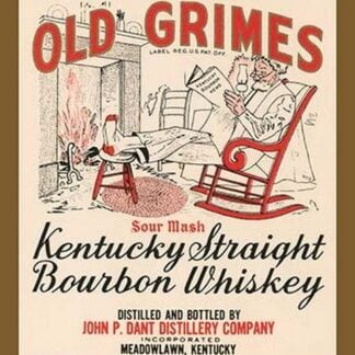 Old Grimes Sour Mash Kentucky Straight Bourbon Whiskey