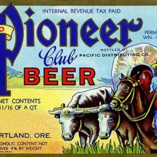 Old Pioneer Club Beer